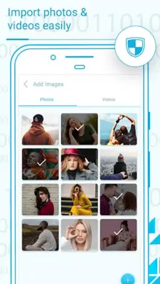 Photo and Video Locker android App screenshot 1