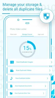 Photo and Video Locker android App screenshot 3